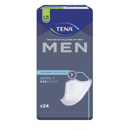 TENA Men Level 1 - Урологичен протектор за мъже Ниво 1 - 3 капки - 275 мл x24 бр.